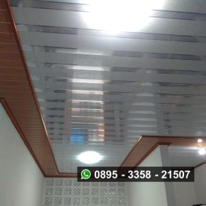 Biaya pemasangan plafon pvc flat