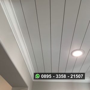 Jasa borongan pemasangan plafon pvc flat