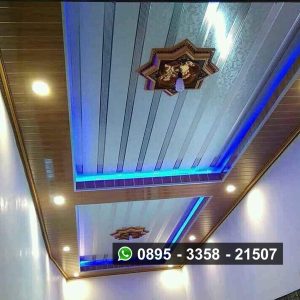 Jasa pemasangan plafon pvc drop ceiling