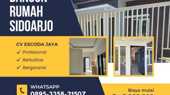 Kontraktor Jasa Bangun Rumah di Candi Sidoarjo