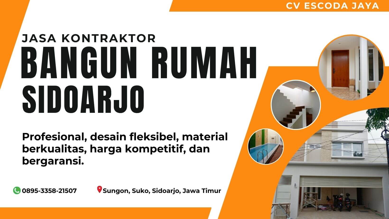Kontraktor jasa bangun rumah di Gedangan Sidoarjo